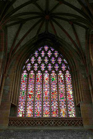 Milton Abbey - The West Window